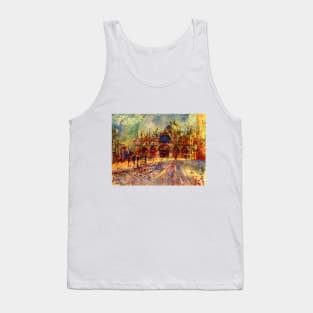 Piazza San Marco, Venice by Pierre Renoir Tank Top